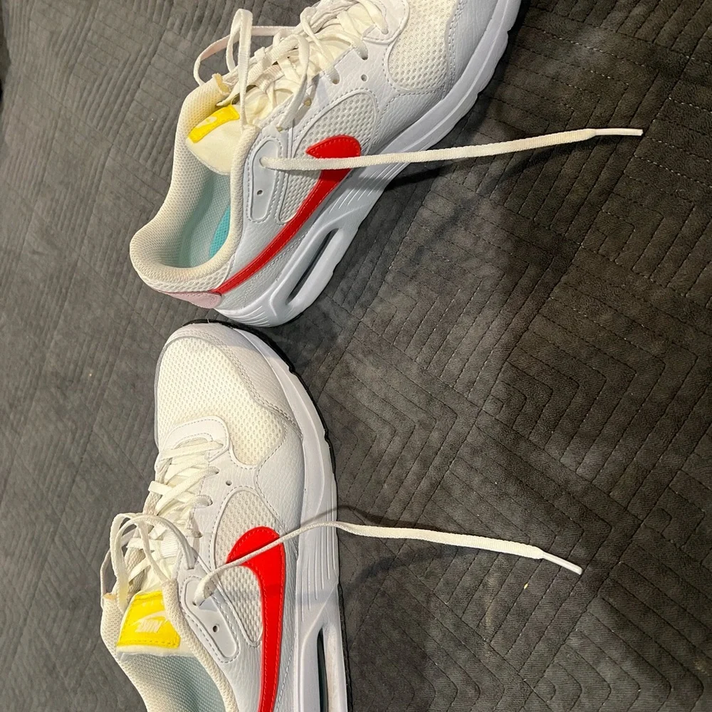 Nike Air Max SC "White/Pink Foam/Light Laser Orange/Bright Crimson" Women's Sz 8 - Picture 4 of 6